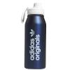 Adidas Steel Metal Bottle 1L(32oz) 24-Hours Cold/12-Hours Hot Double-Walled Insulated 18/8 Stainless Steel - Indigo/White(NO RETURNS OR EXCHANGE ON THIS PRODUCT)